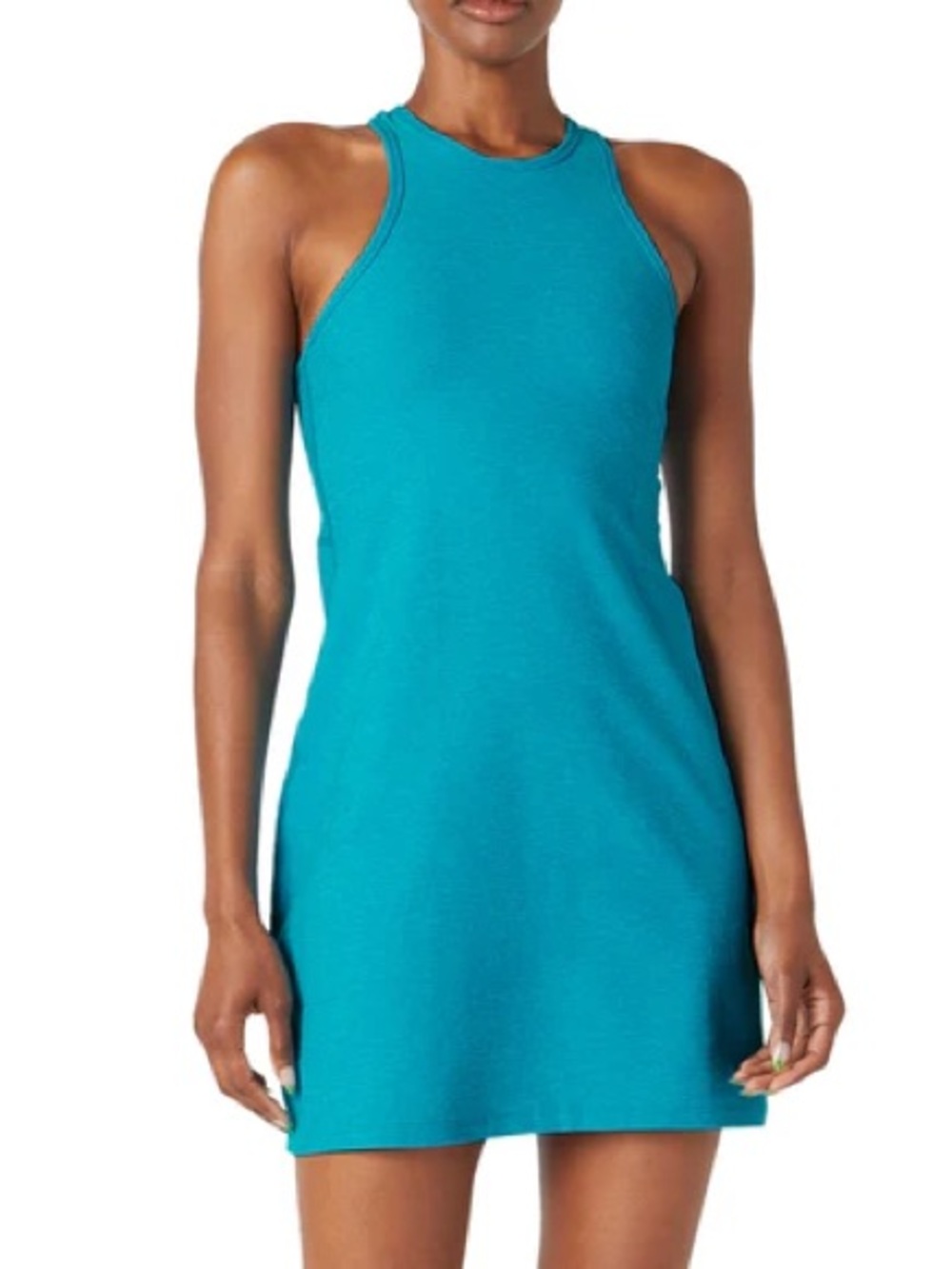 Beyond Yoga Spacedye ‘Under Lock and Key Dress’ Women’s XS Blue Glow Activewear